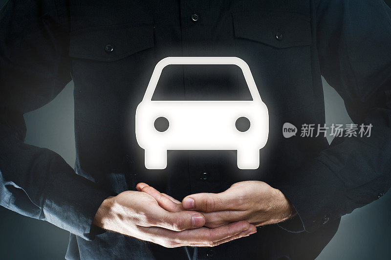 汽车/触摸屏未来概念(点击查看更多)